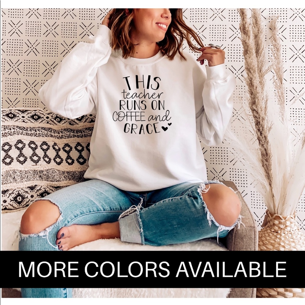 Teacher Sweatshirt - Teaching Crewneck